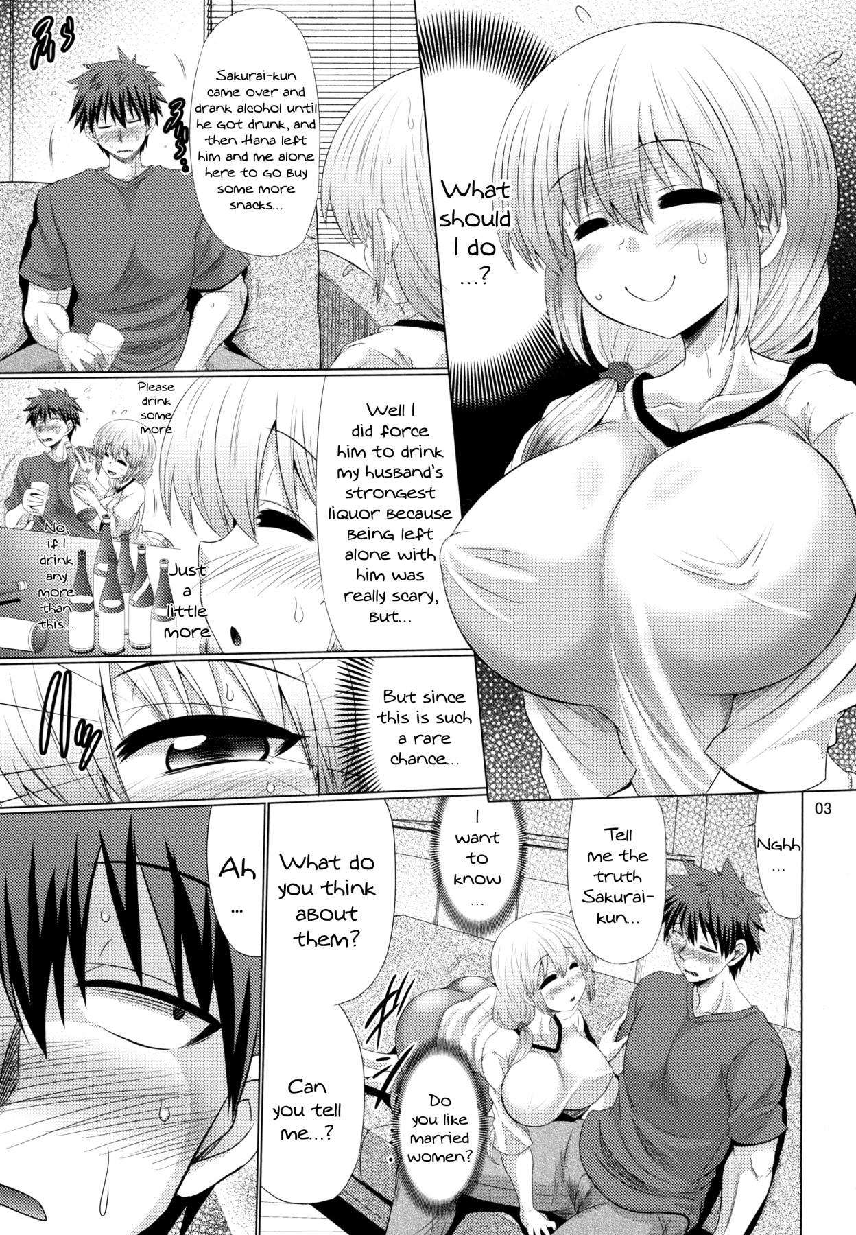 Hentai Manga Comic-Uzaki-chan Mother And Daughter Want To Get Lewd!-Read-2